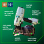 Metabo HPT NV75A5  3 Inch Siding/Light Framing (Sheathing) Coil Nailer Image 3
