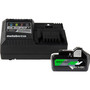 Metabo HPT UC18YSL3B1  36V/18V MultiVolt Lithium Ion Slide Battery and Charger Starter Kit Image 0