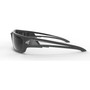 Edge Eyewear SK-XL116  Kazbek XL Safety Glasses Extra Wide Black Frames with Smoke Lens Image 4