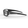 Edge Eyewear SR111AR  Reclus Safety Glasses Black Frames with Anti-Reflective Clear Lens Image 4
