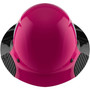 Lift Safety HDF50-21PK Dax Fifty/50 Fiber Resin Hard Hat Full Brim Style with Brim Grip - Pink and Black Image 3