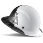 Lift Safety HDF50C-20CK  Dax Fifty/50 Carbon Fiber Hard Hat Full Brim Style with Brim Grip - White and Black Camo Image 2