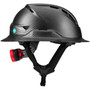 Lift Safety HRXF-25HVC2  Radix Full Brim Vented with Twiceme Type 2 - Hi-Viz Image 3