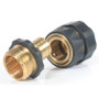 Camco 20135  Quick Hose Connector-- Brass-Replaces 20133 Image 3