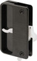 Prime-Line A-108  Black Plastic Screen Door Latch and Pull with Security Lock, for Anjac Doors Image 0