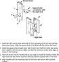 Prime-Line A-108  Black Plastic Screen Door Latch and Pull with Security Lock, for Anjac Doors Image 5