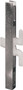 Prime-Line A-140  Aluminum Screen Door Latch and Strike, for International Window Company Image 0