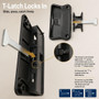 Prime-Line A-168  Black Plastic, Sliding Screen Door Latch and Pull, fits Superior Sliding Screen Doors Image 7