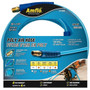 Amflo 12-25E  1/4" x 25' Blue Poly 300 psi Air Hose with 1/4" MNPT Fittings Image 1