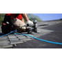 Amflo 12-25E  1/4" x 25' Blue Poly 300 psi Air Hose with 1/4" MNPT Fittings Image 4 Amflo 12-25E  1/4" x 25' Blue Poly 300 psi Air Hose with 1/4" MNPT Fittings Image 4