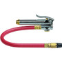 Amflo 150  12" Bayonet Style Inflator Gauge with Straight-On Tapered Chuck - 10 to 90 PSI Image 0