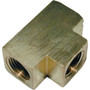 Amflo 344T  1/4" Female NPT Brass Tee Image 0