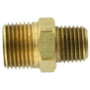 Amflo 346  3/8" MNPT x 1/4" MNPT Brass Pipe Coupling Image 0