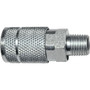 Amflo C1-03  1/4" T Automotive Design x 3/8" MNPT Steel Coupler Image 0