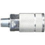 Amflo C7  3/8" T Automotive Design x 1/4" MNPT Steel Coupler Image 0