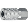 Amflo  C8  3/8" T Automotive Design x 1/4" FNPT Steel Coupler Image 0