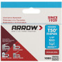 Arrow Fastener 504SS1  T50 1/4" Heavy Duty Stainless Steel Staples 1000 per Package Image 0