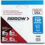 Arrow Fastener 505M1  T50 5/16" Heavy Duty Monel Staples 1000 per Package Image 0