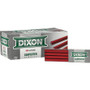 Dixon 19971  7" Soft Industrial Red and Black Carpenter Pencils - 12 per Package Image 1