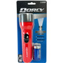 Dorcy 41-2460  55 Lumen - 1D LED Deluxe Flashlight in Assorted Colors Image 4