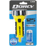 Dorcy 41-2522  Active Series 125 Lumen 3AAA Waterproof Floating Flashlight - Yellow Image 4