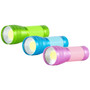 Dorcy 41-4254  Aluminum Glow in the Dark 3AAA LED Flashlight in Assorted Colors Image 2
