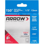 Arrow Fastener 508  T50 1/2" Heavy Duty Steel Staples 1250 per Package Image 0