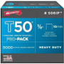 Arrow Fastener 506IP  T50 3/8" Heavy Duty Steel Staples 5000 per Package Image 3