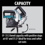 Makita 5377MG  7-1/4" Magnesium Hypoid Circular Saw - 15 Amp  Image 4