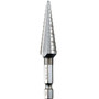 Makita 711492-A  1/8" - 1/2" H.S.S. Step Drill Bit, 1/4" Hex Shank Image 0