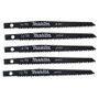 Makita 792541-7  4-3/4" x 9-TPI General Purpose Wood Cutting Cordless Reciprocating Saw Blades (no. 78) 5 per Package Image 0