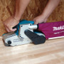 Makita 9404  Variable Speed Belt Sander  8.8-Amp  4" x 24"  with Cloth Dust Bag Image 3