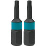 Makita A-96540  ImpactX T10 Torx 1" Insert Bit, 2 per package Image 0