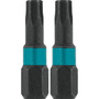 Makita A-96578  ImpactX T25 Torx 1" Insert Bit, 2 per package Image 0
