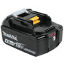 Makita BL1840B-2  18-Volt Compact Lithium-Ion Replacement Cordless Battery with L.E.D. Indicator - 4 Ah - 2 Batteries per Package Image 1
