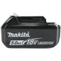 Makita BL1850B-2  18-Volt Compact Lithium-Ion Replacement Cordless Battery with Indicator - 5 Ah - 2 per Package Image 2