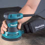 Makita BO5030K  5" Random Oribital Sander Kit - 3 Amp  Image 3
