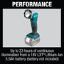 Makita DML802  LED Flash Light Image 2