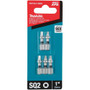 Makita E-00583  Impact XPS #2 Square 1" Insert Bit, 5 per package Image 2
