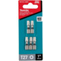 Makita E-00642  Impact XPS T27 Torx 1" Insert Bit, 5 per package Image 2