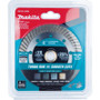 Makita E-02565  4-1/2" Diamond Blade, Turbo, Soft Material Image 1