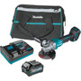 Makita GAG03M1  40V max XGT Brushless Cordless 4-1/2 / 5" Paddle Switch Angle Grinder Kit, with Electric Brake (4.0Ah) Image 0