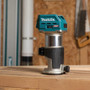 Makita GTR01Z  40V max XGT Brushless Cordless Compact Router, Tool Only Image 1