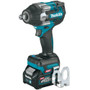 Makita GWT07D  40V max XGT Brushless Cordless 4-Speed Mid-Torque 1/2" Sq. Drive Impact Wrench Kit w/ Friction Ring Anvil (2.5Ah) Image 1