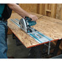 Makita SP6000J1  6-1/2" Plunge Circular Saw Kit with 55" Guide Rail - Stackable Tool Case Image 2