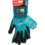 Makita T-04123  FitKnit Cut Level 1 Nitrile Coated Dipped Gloves (Large/X-Large) Image 4 Makita T-04123  FitKnit Cut Level 1 Nitrile Coated Dipped Gloves (Large/X-Large) Image 4