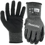 Makita T-04139  Advanced FitKnit Cut Level 7 Nitrile Coated Dipped Gloves (Small/Medium) Image 0