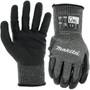 Makita T-04145  Advanced FitKnit Cut Level 7 Nitrile Coated Dipped Gloves Large x Large Image 0