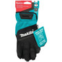 Makita T-04151  Open Cuff Flexible Protection Utility Work Gloves (Medium) Image 4