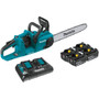Makita XCU04PT1  36V (18V X2) LXT Brushless 16" Chain Saw Kit with 4 Batteries (5.0Ah) Image 0